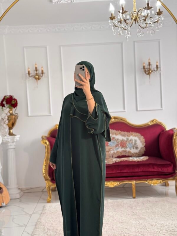 حجاب وخمار الخط الذهبي - Image 2